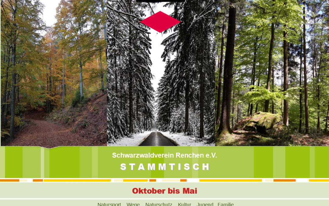 Stammtisch Oktober bis Mai